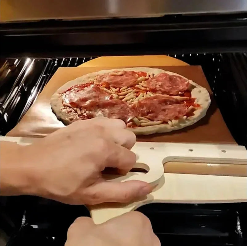 Sliding Pizza Peel - Pala Pizza Scorrevole,The Pizza Peel That