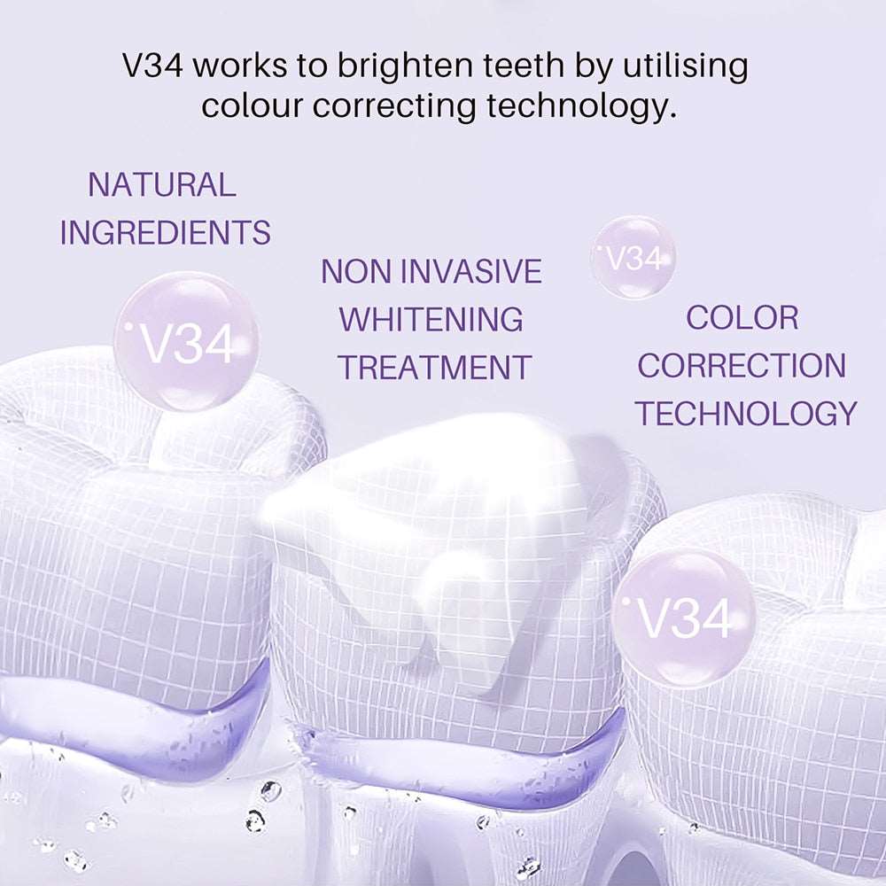 50ml Teeth Whitening Mousse Deep Cleaning Cigarette Stains Repair Bright Neutralizes Yellow Tones Dental Plaque Fresh Breath