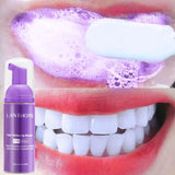 50ml Teeth Whitening Mousse Deep Cleaning Cigarette Stains Repair Bright Neutralizes Yellow Tones Dental Plaque Fresh Breath